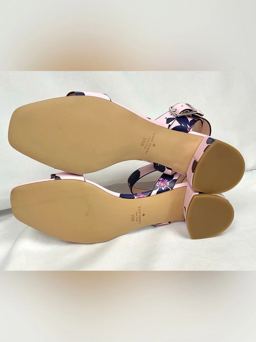 Kate Spade Floral Edie Sandals Sz 10 Pink